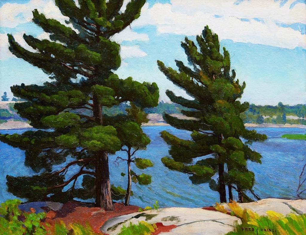 Frederick Stanley Haines (1879-1960) - End of 'Kantok' Island, Wanapetei Bay