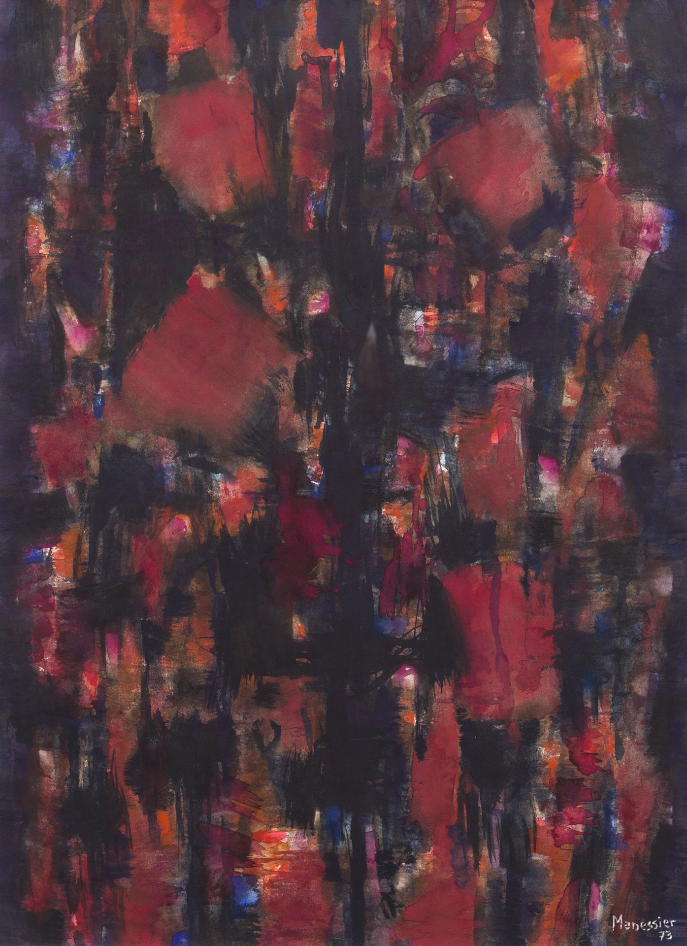 Alfred Manessier (1911-1993) - Croix, 1973