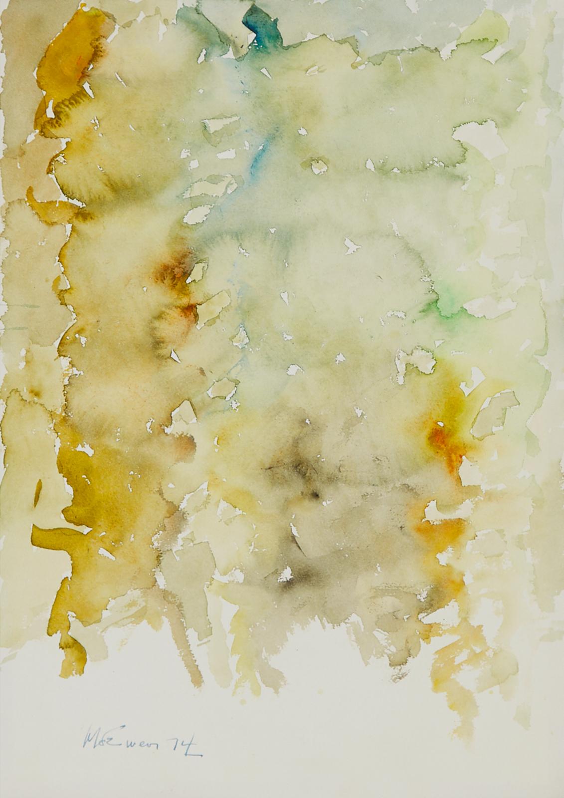 Jean Albert McEwen (1923-1999) - Aquarelle De Jour, 1974