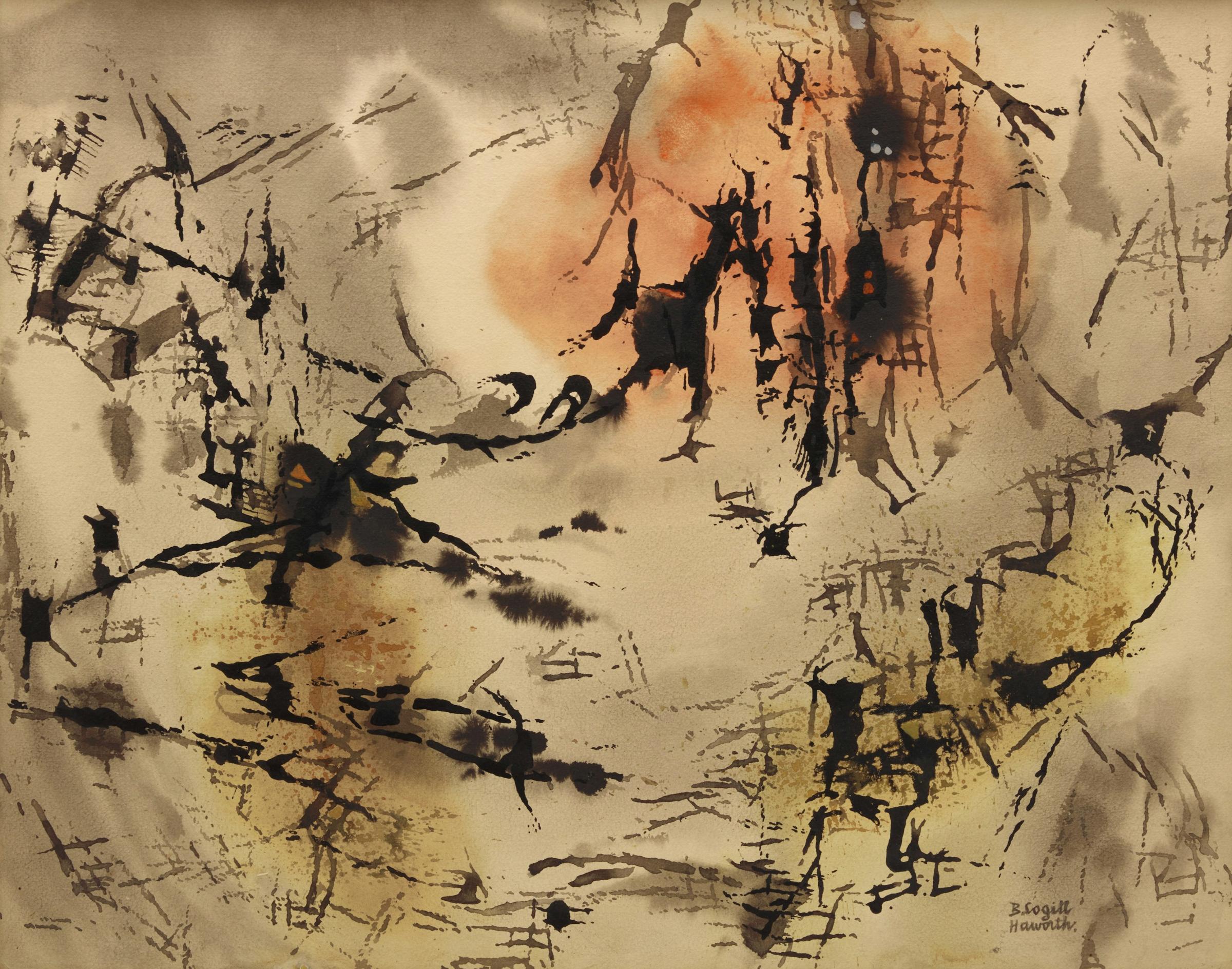 Bobs (Zema Barbara) Cogill Haworth (1900-1988) - Abstract Composition