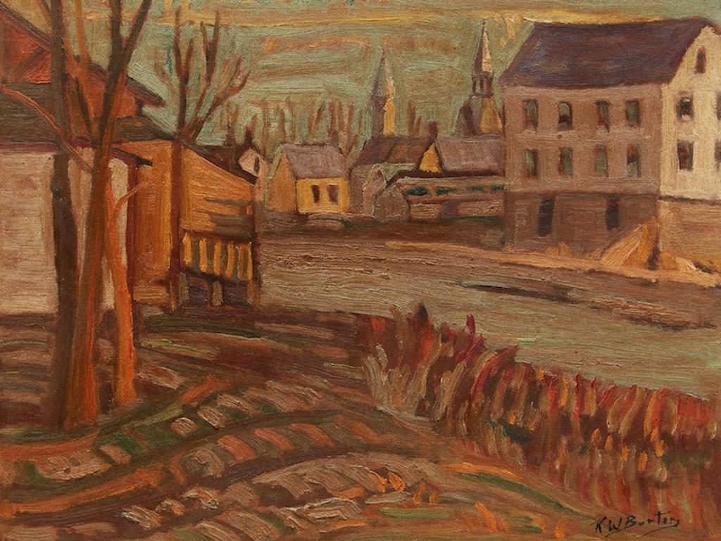 Ralph Wallace Burton (1905-1983) - The Nation River (Chesterville, Ontario)