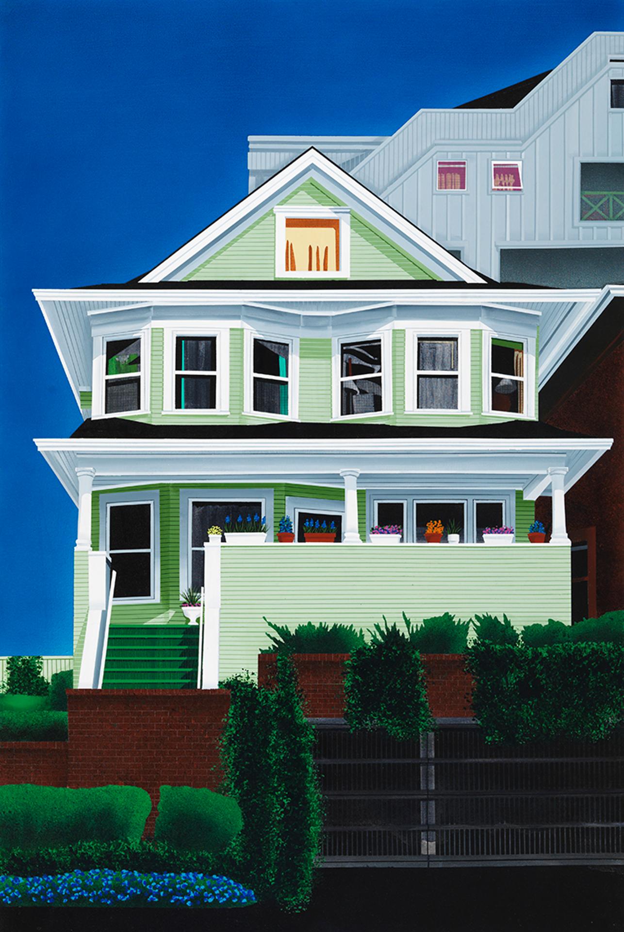 David Allan Thauberger (1948) - Ideal City (Spring)