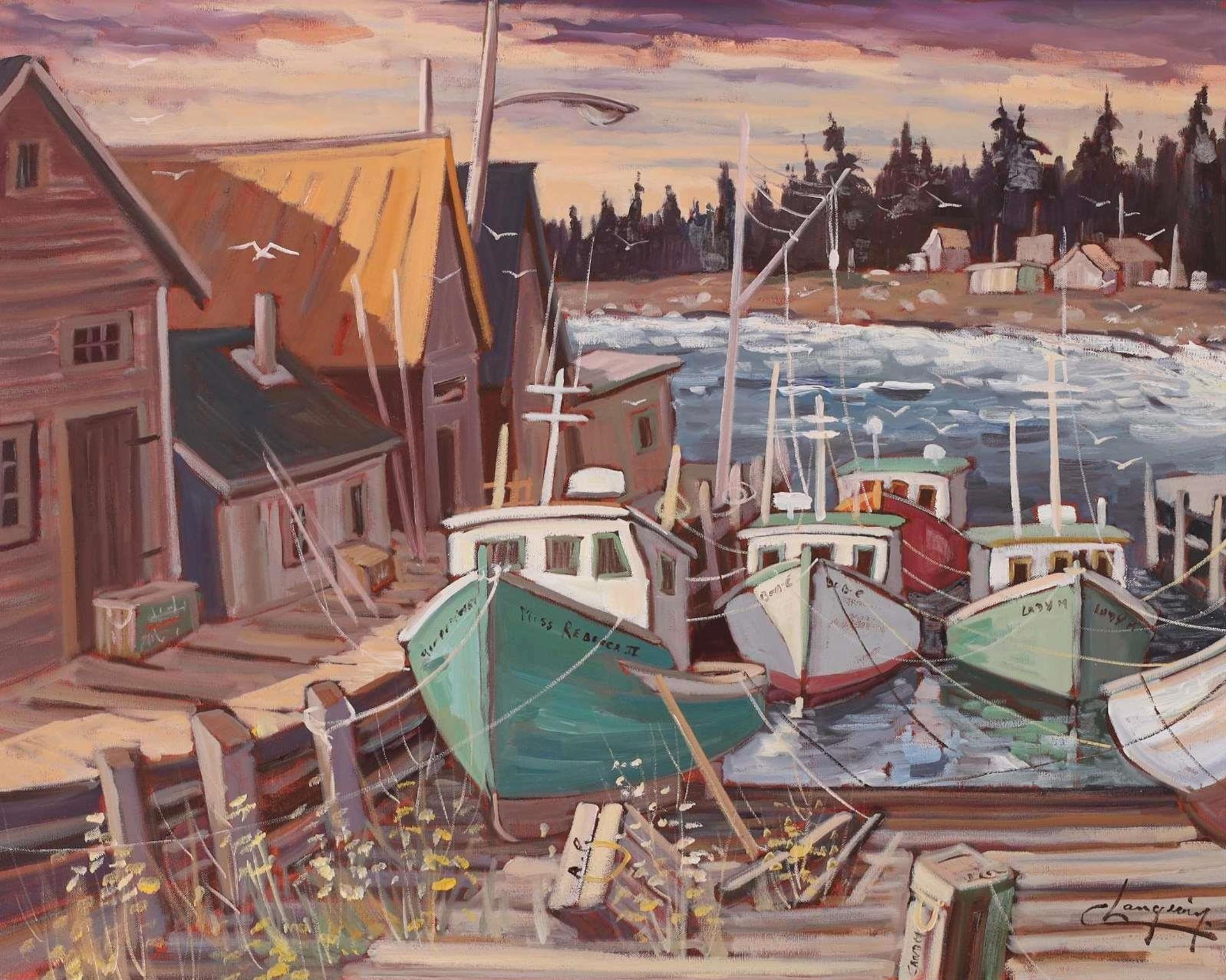 Claude Langevin (1942-2024) - Hunts Point (N. Écosse)