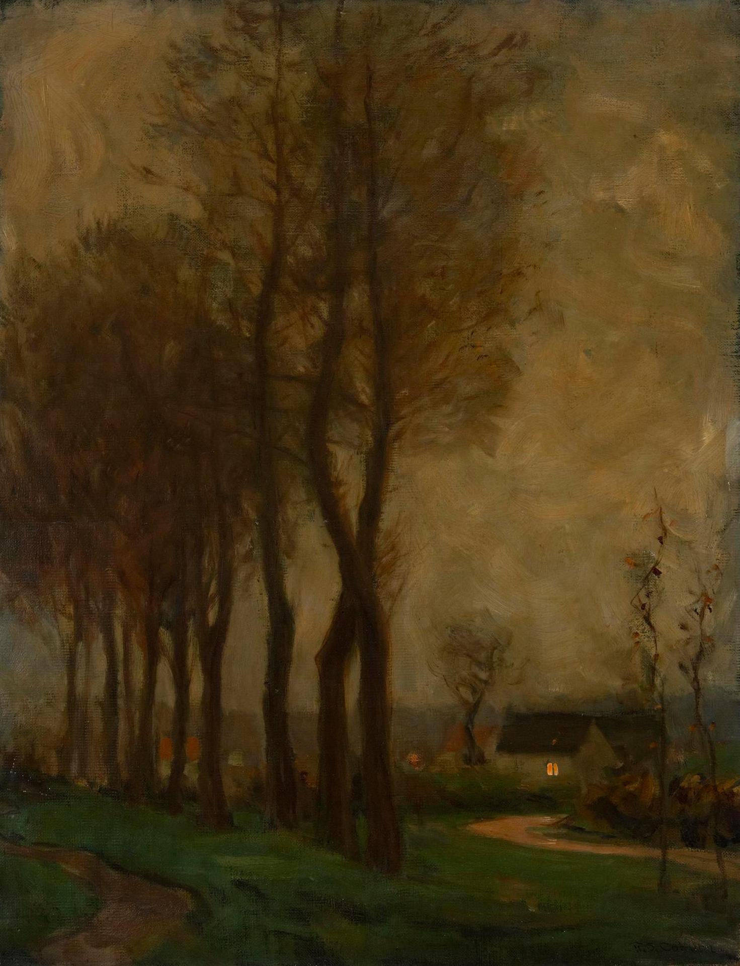 Frederick Simpson Coburn (1871-1960) - Mill on the Brink at Wilrijck
