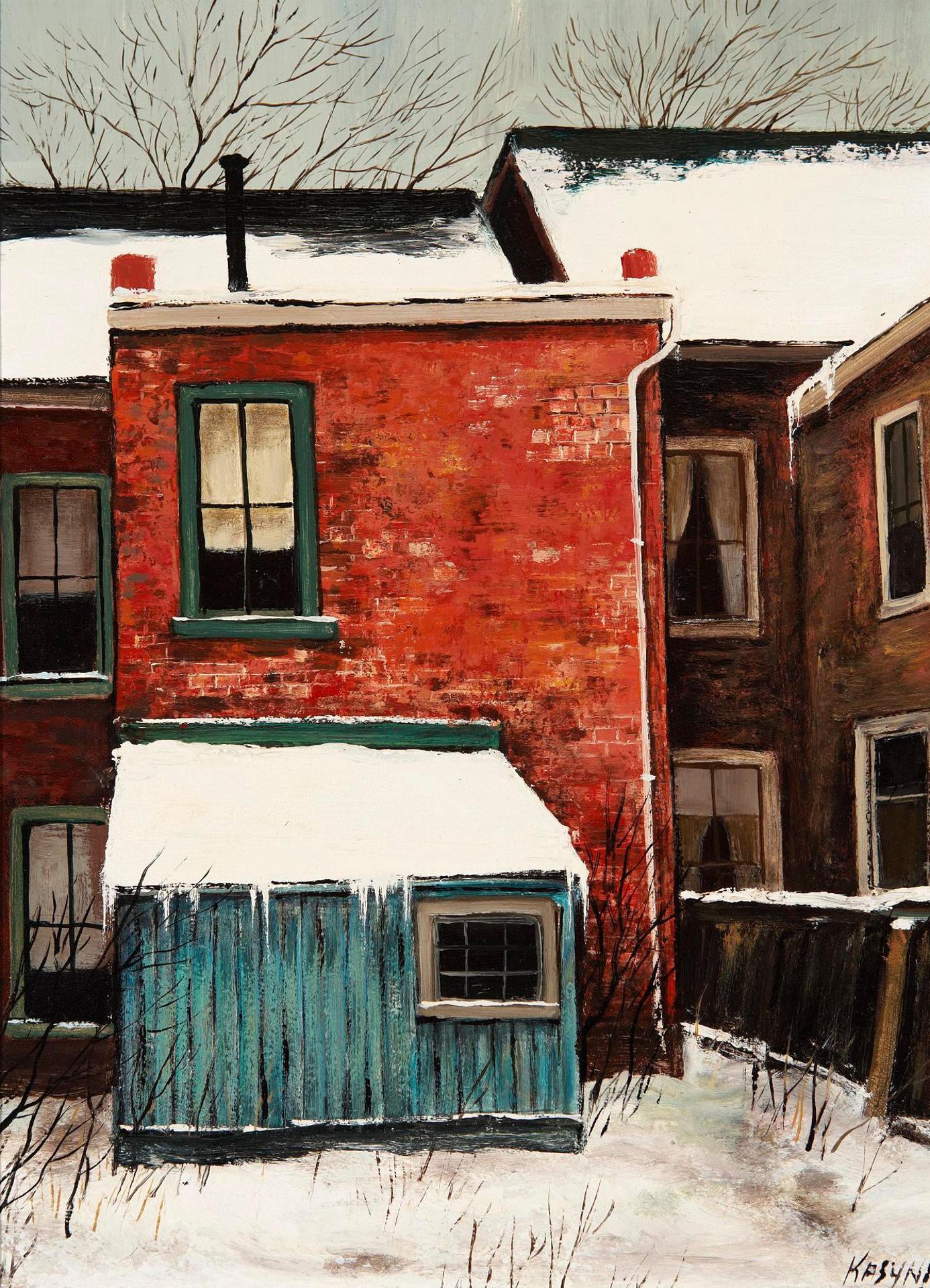 John Kasyn (1926-2008) - Off Montague St. and