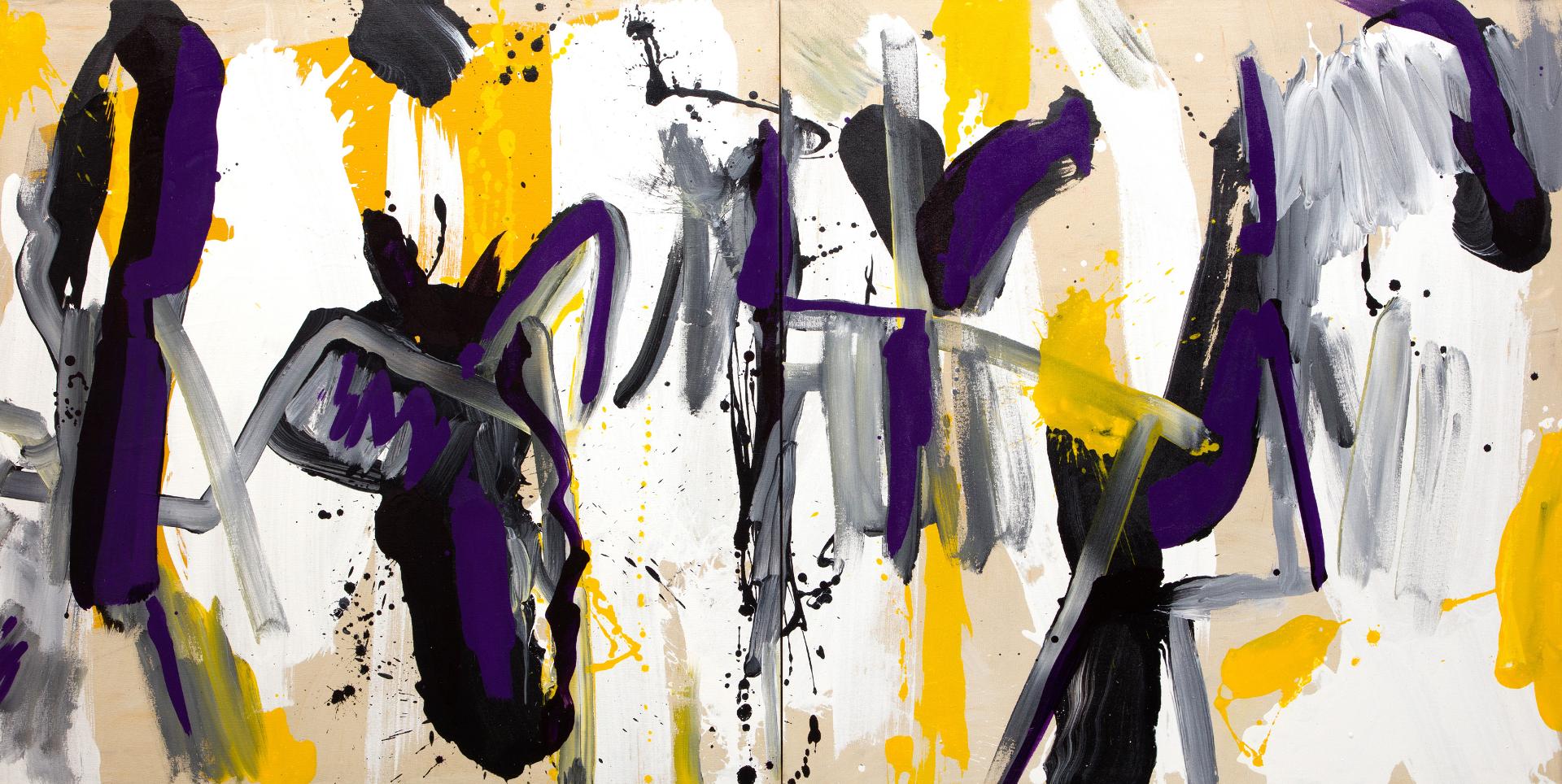 Francine Simonin (1936-2020) - Les iris, 2010