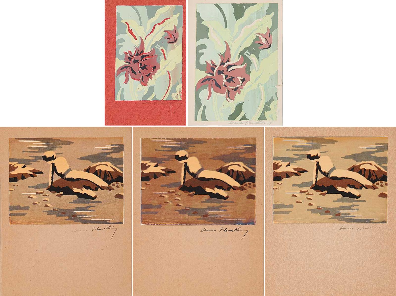 Dorena Flewelling - Untitled - Flowers