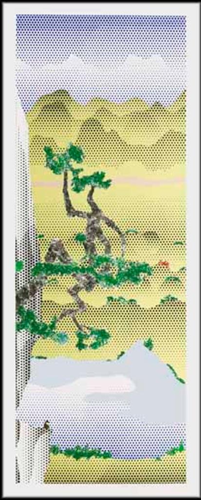 Roy Lichtenstein (1923-1997) - Landscape with Poet
