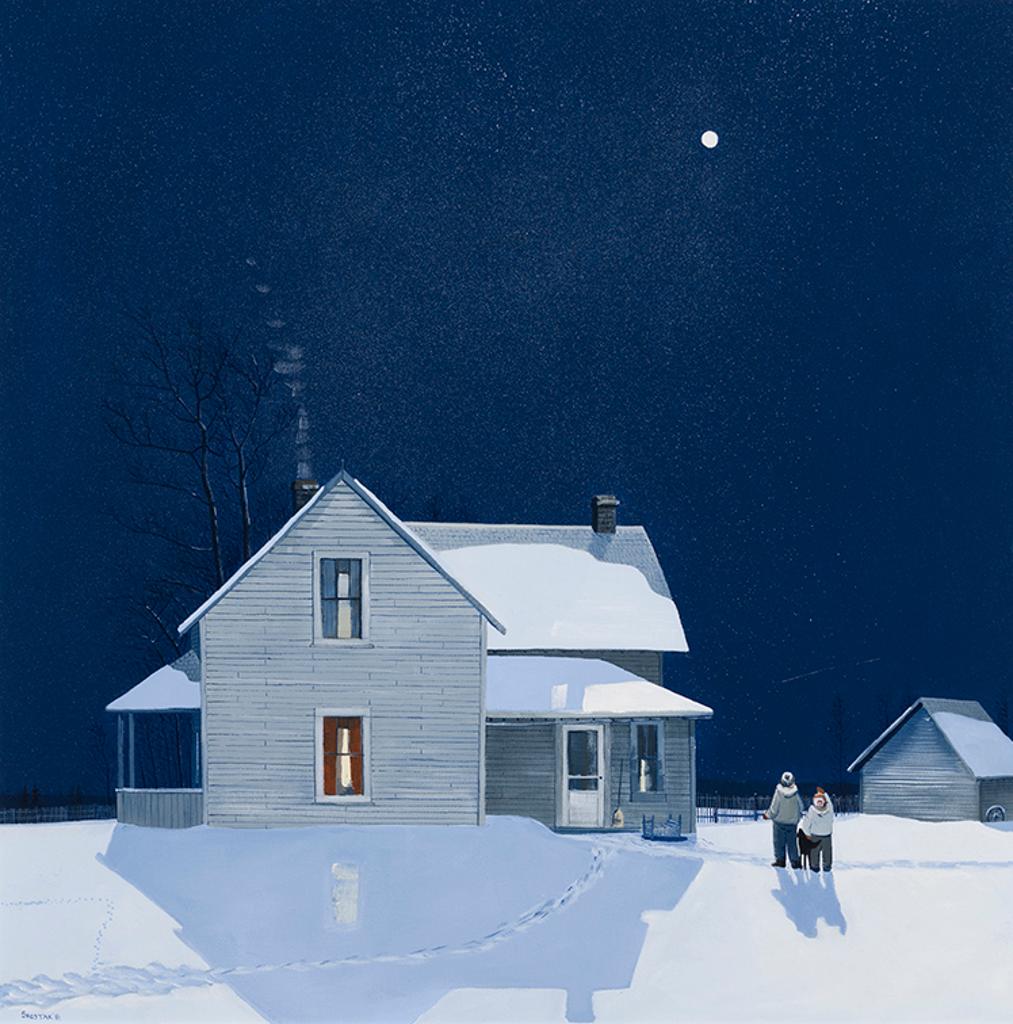 Peter Shostak (1943) - The Moon Followed Us all the Way to the Barn