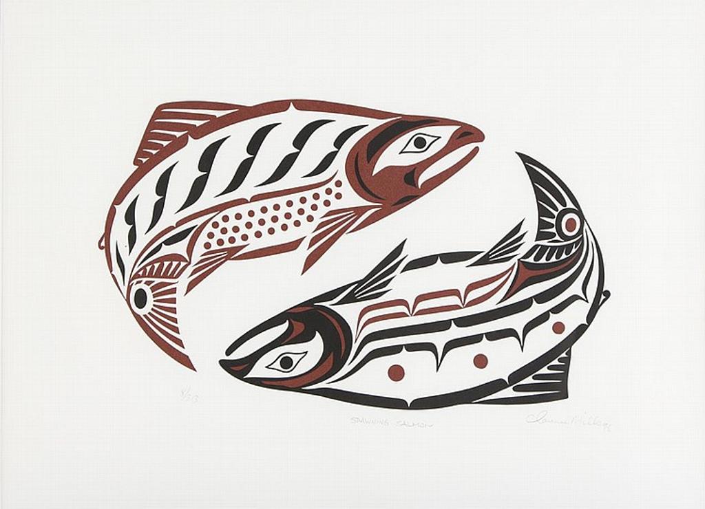 Clarence Mills - Spawning Salmon