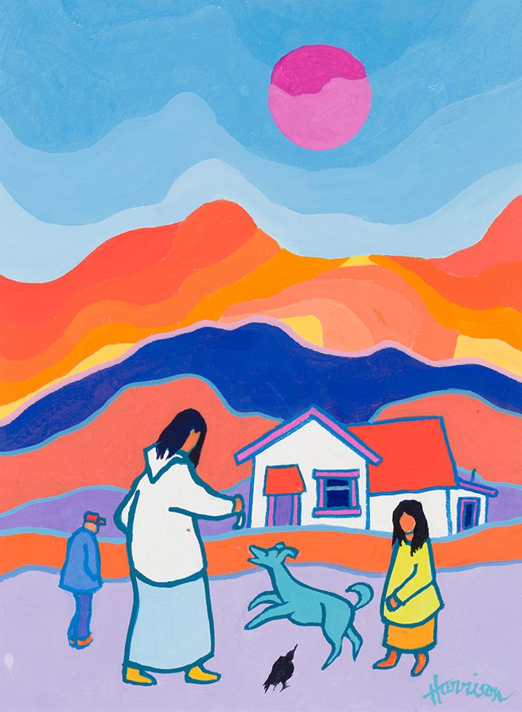 Ted Harrison (1926-2015) - The Treat