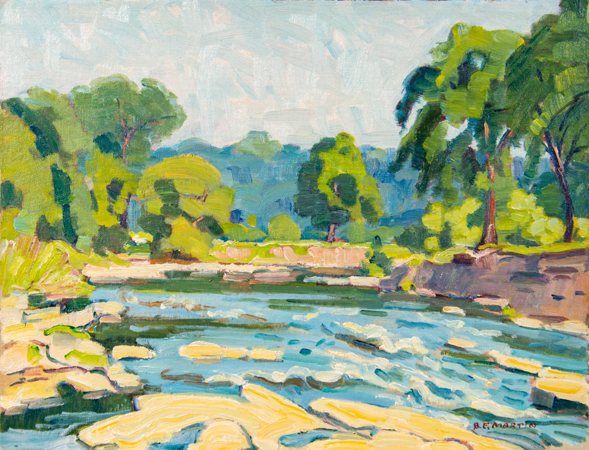 Bernice Fenwick Martin (1902-1999) - Rapids, Humber River, n. d.