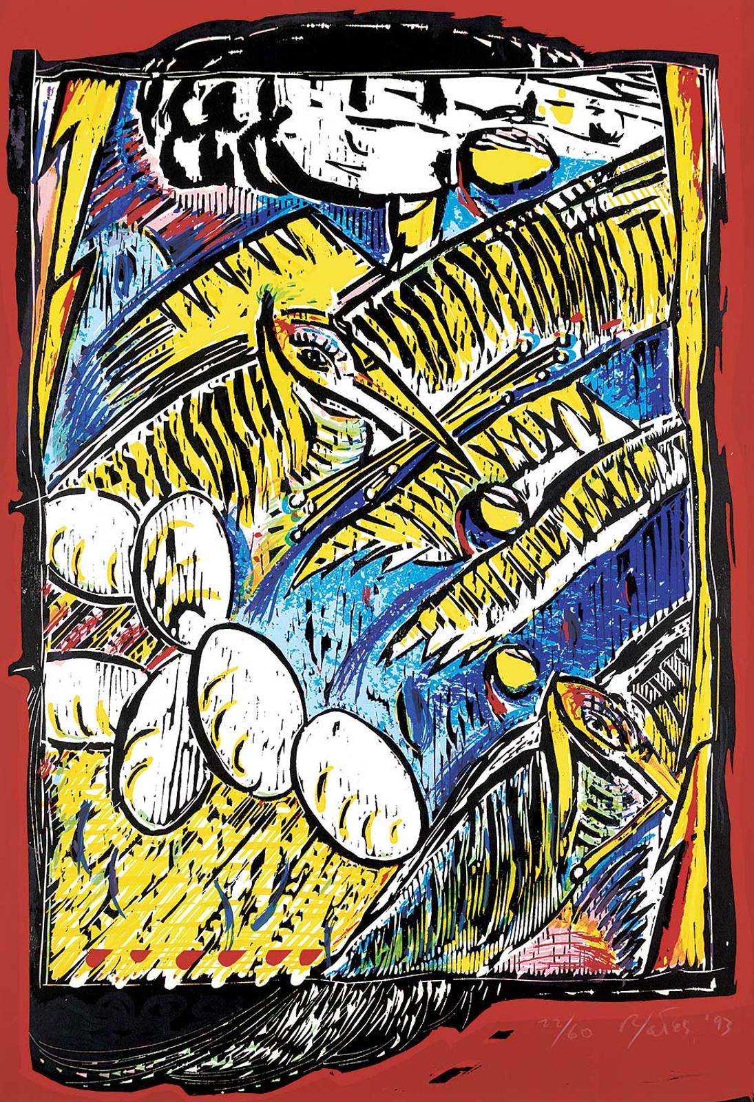 Richard Yates (1949) - Untitled - Dinosaur Tour Gift  #22/60