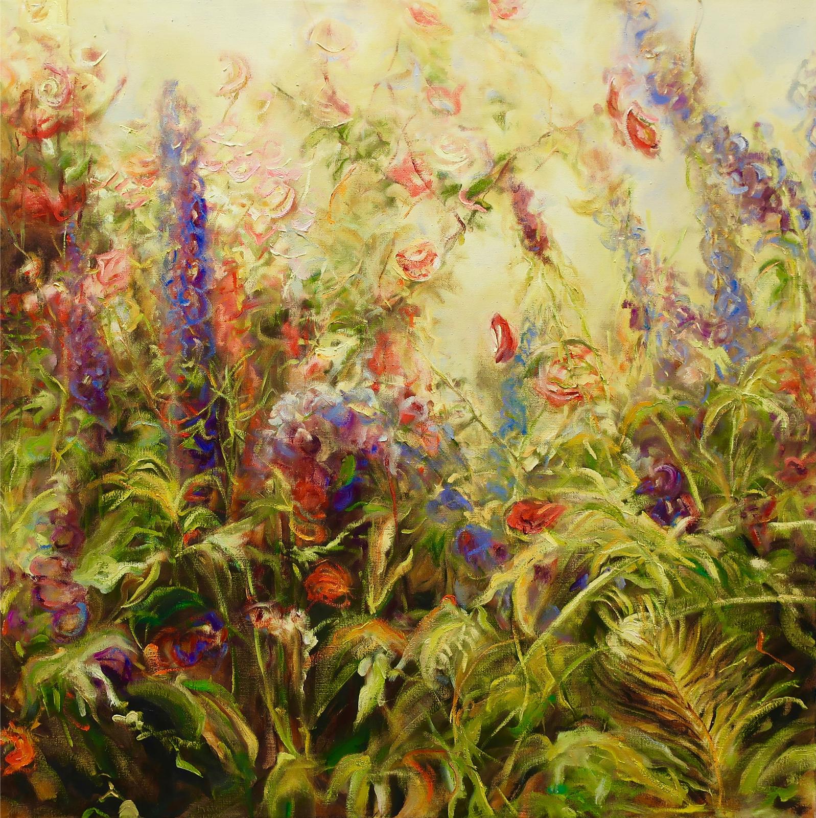 Jamie Evrard (1949) - Yellow Garden Ii