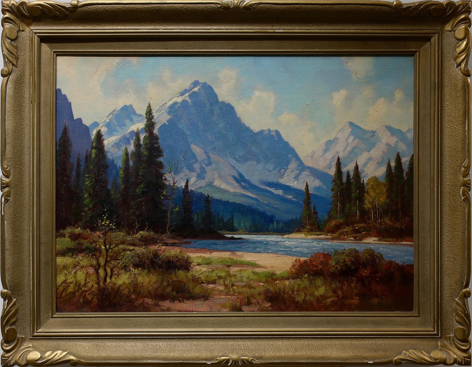 Roland Gissing (1895-1967) - Ghost River (Alberta)