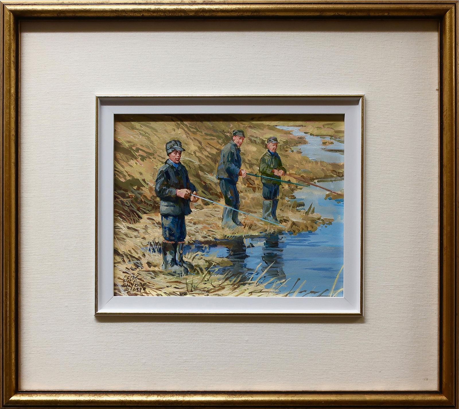 Peter Etril Snyder (1944-2017) - Fishing In A Ditch