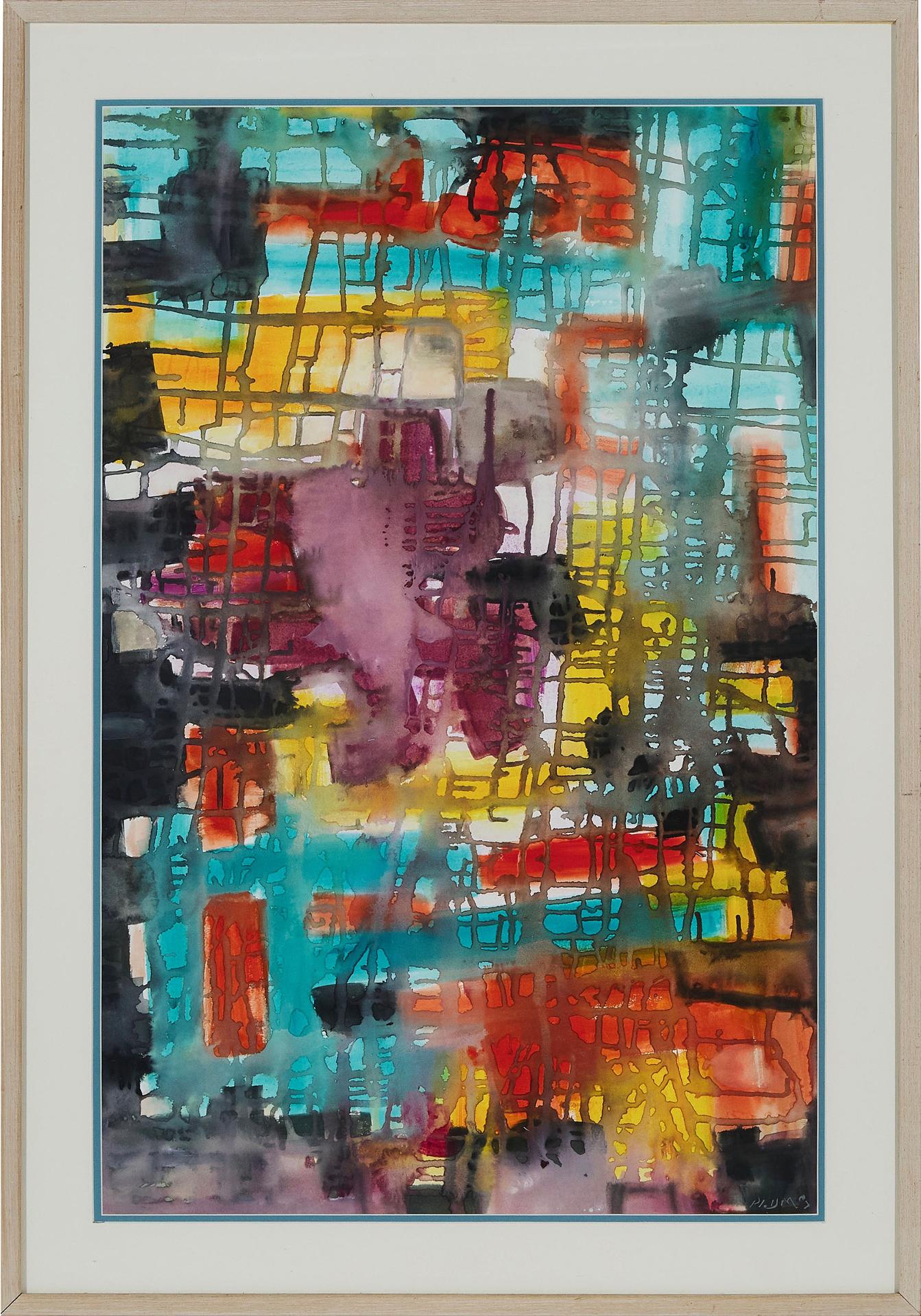 Andrew Plum (1965) - Untitled (Abstract)