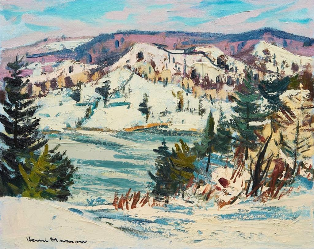 Henri Leopold Masson (1907-1996) - Lac Donovan, Que (Near Perkins)