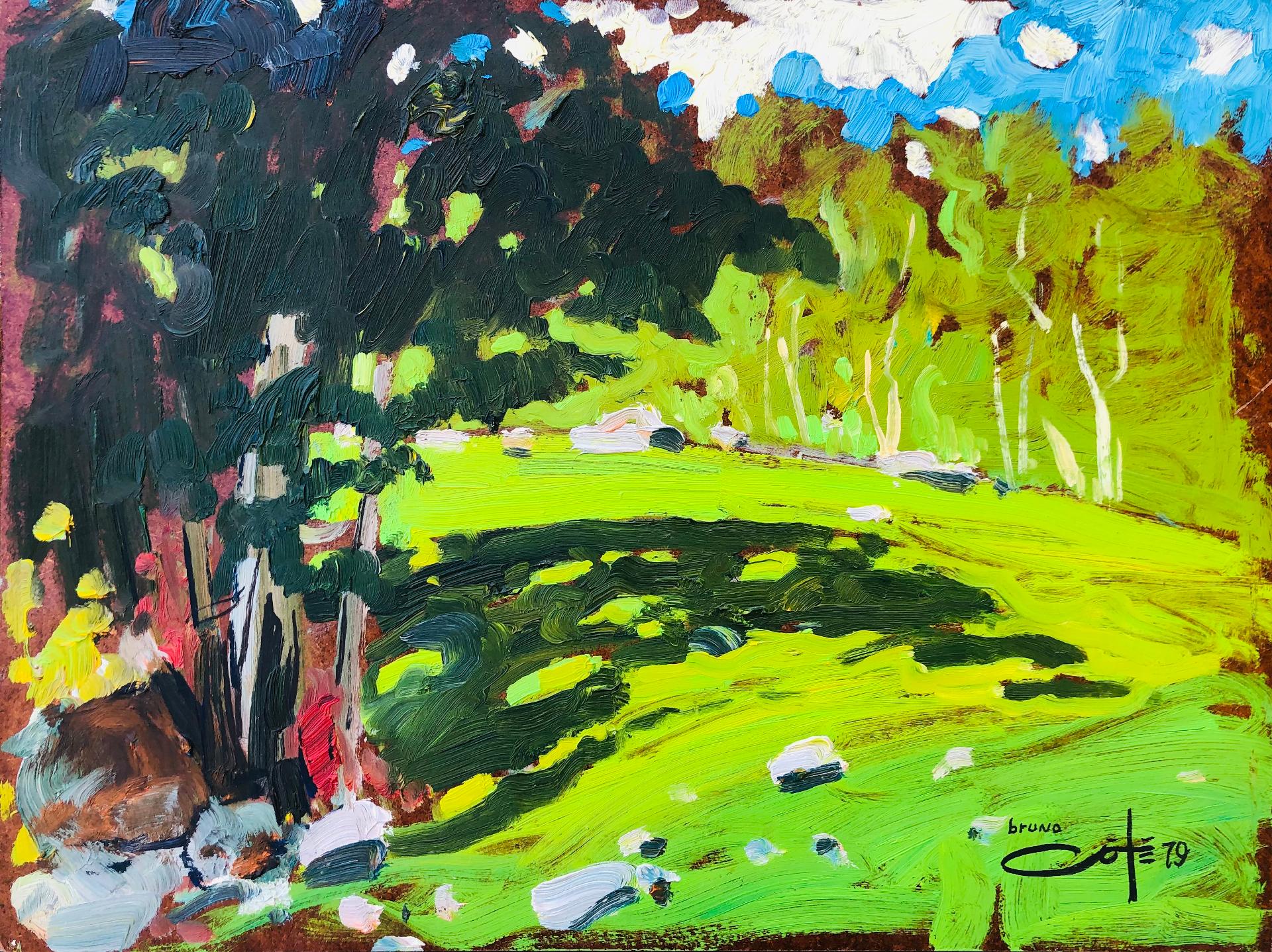 Bruno Cote (1940-2010) - Chez Audet, Cap aux oies, 1979