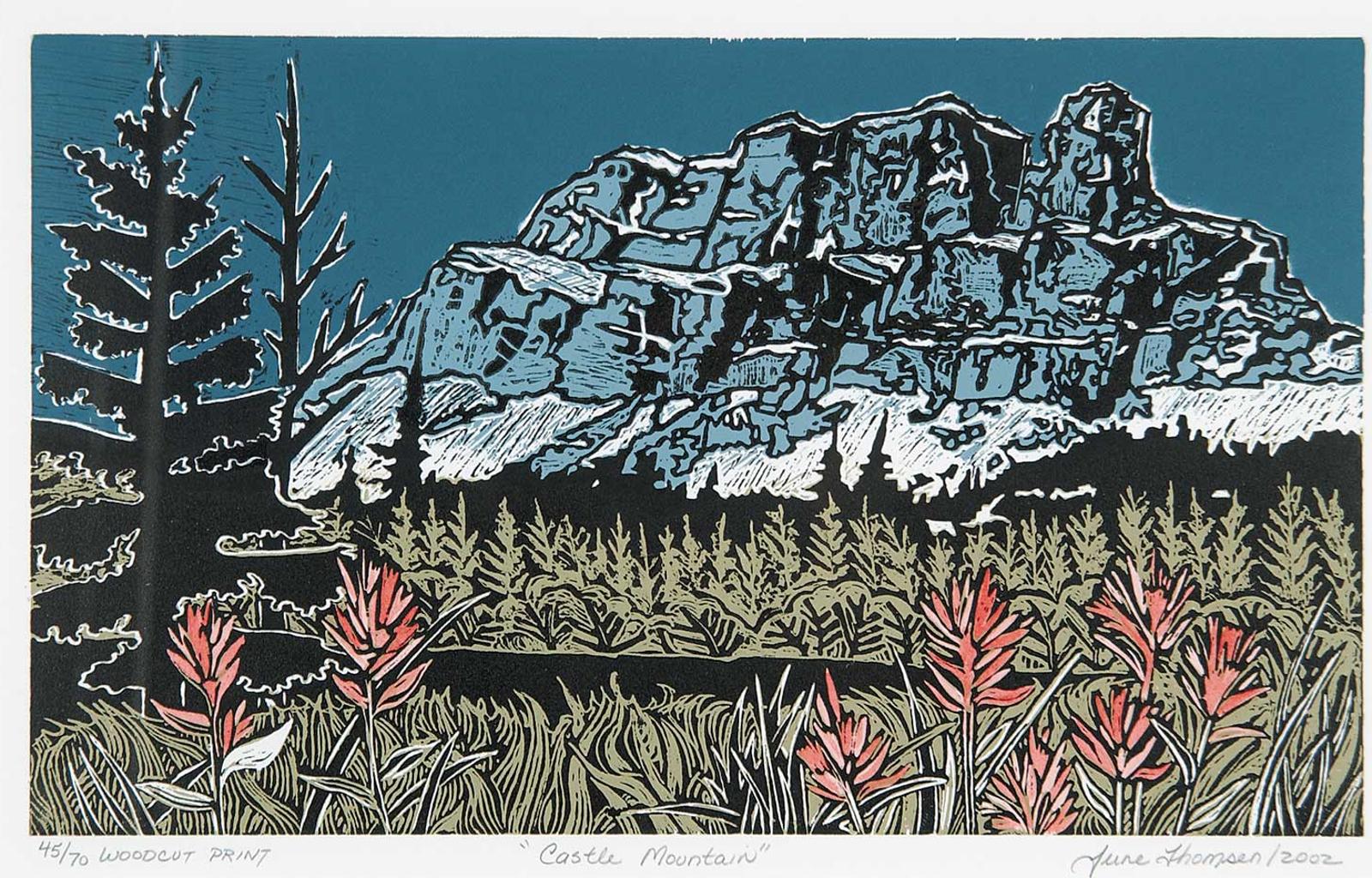 June Thomsen (1959) - Castle Mountain  #45/70