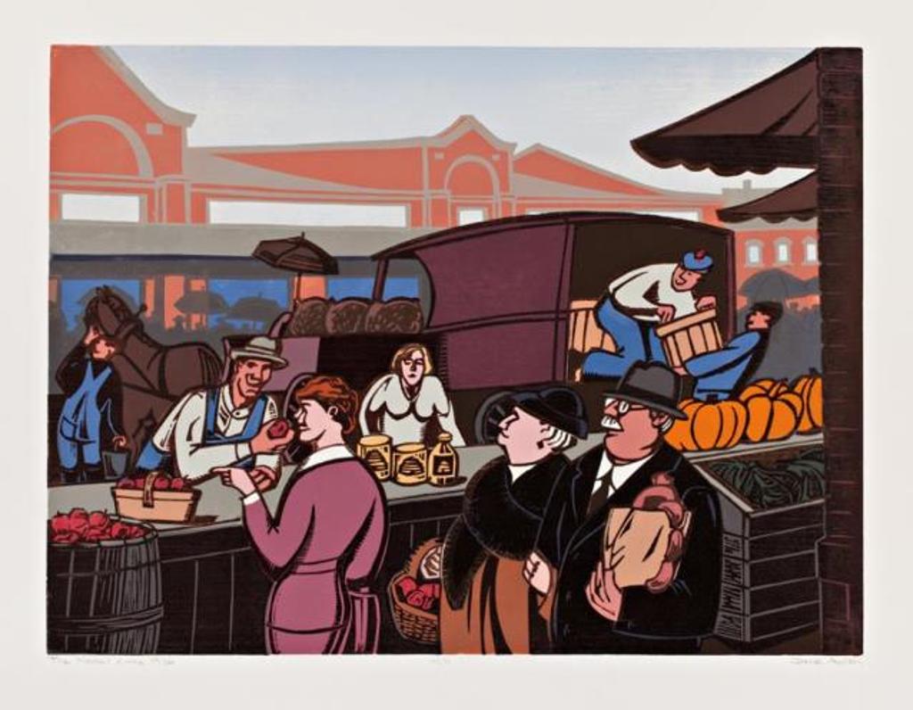 Derek Aylen - The Market circa 1936