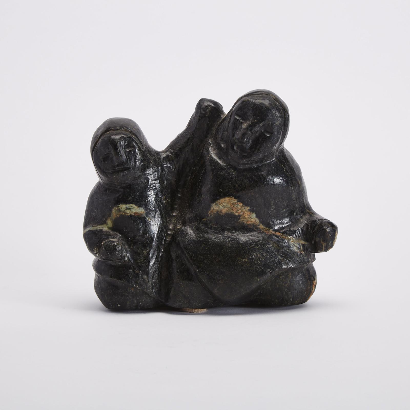 Tuna Iquliq (1935-2015) - Couple Embracing