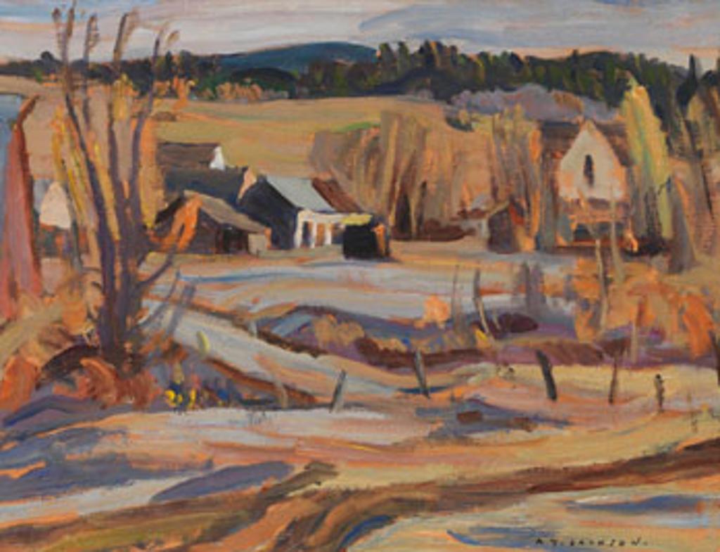 Alexander Young (A. Y.) Jackson (1882-1974) - Onward Ranch, 150 Mile House, BC