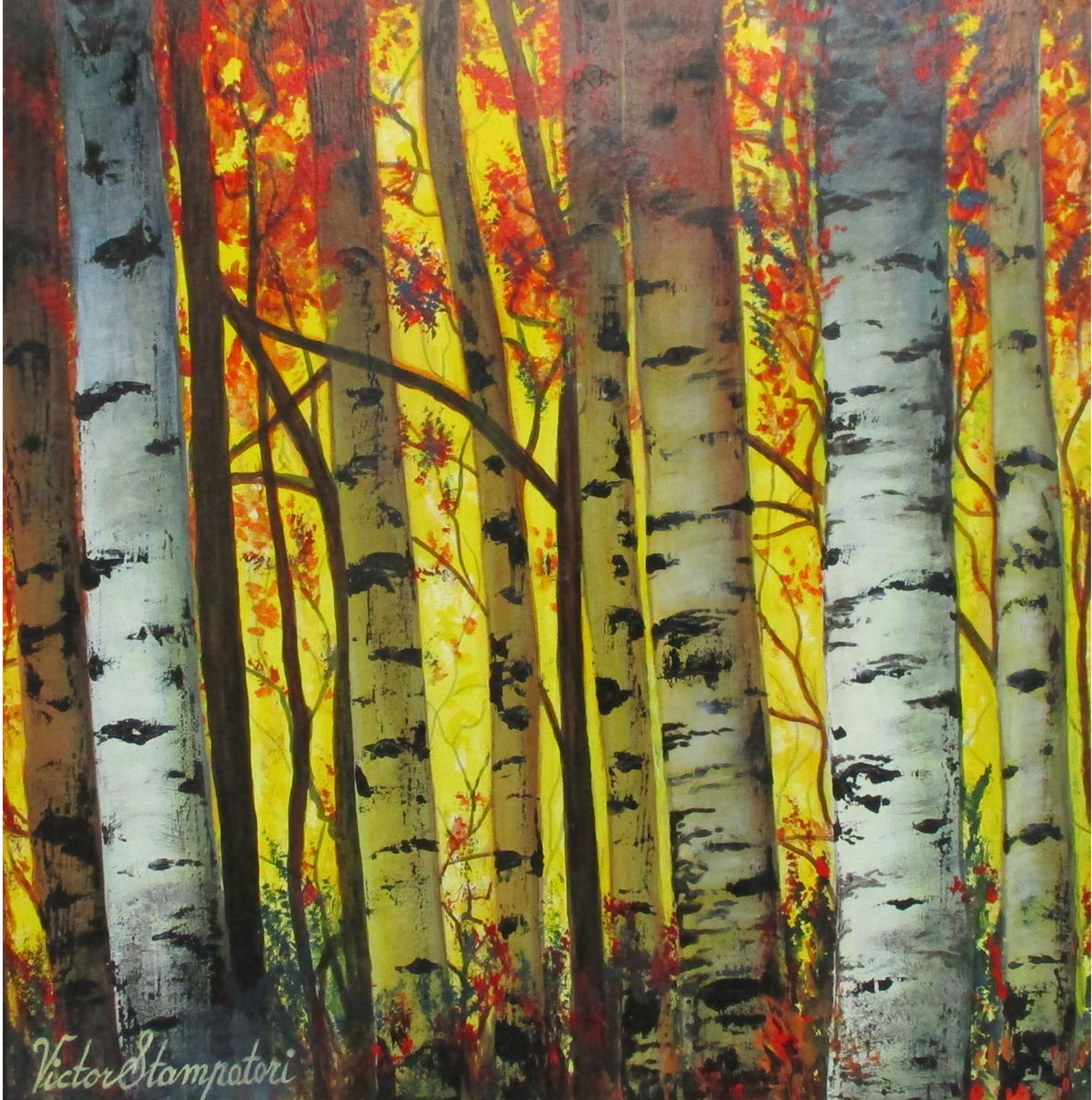 Victor Stampatori (1939) - Birch Forests