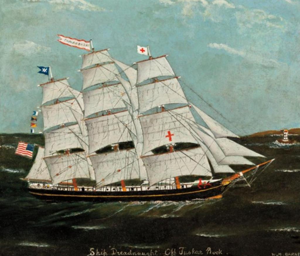 W.M. Barnes - Dreadnaught Off Tuskar Rock