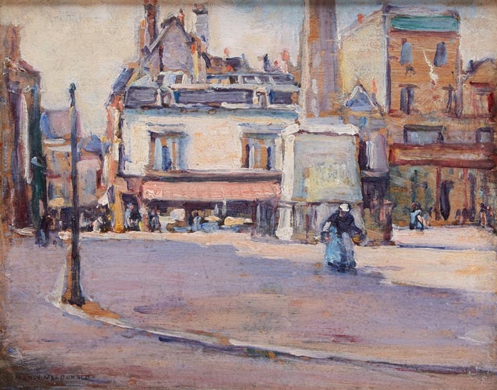 Manly Edward MacDonald (1889-1971) - Sunday Morning, French Village