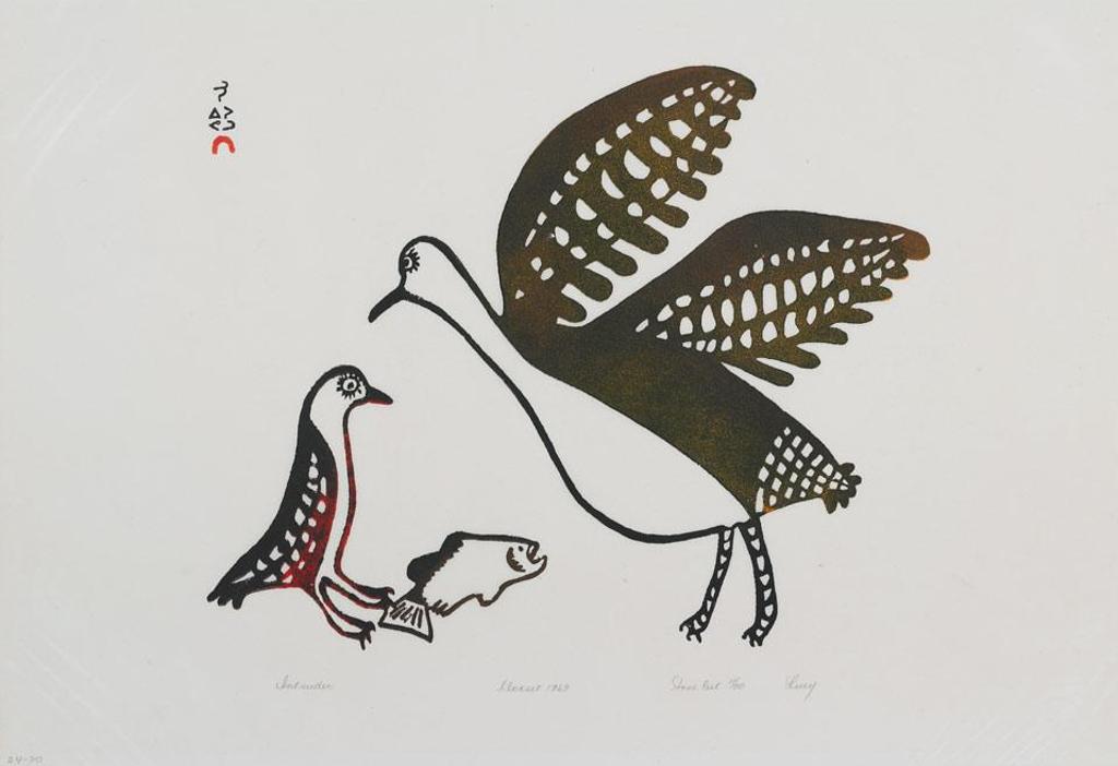 Lucy Qinnuayuak (1915-1982) - Intruder
