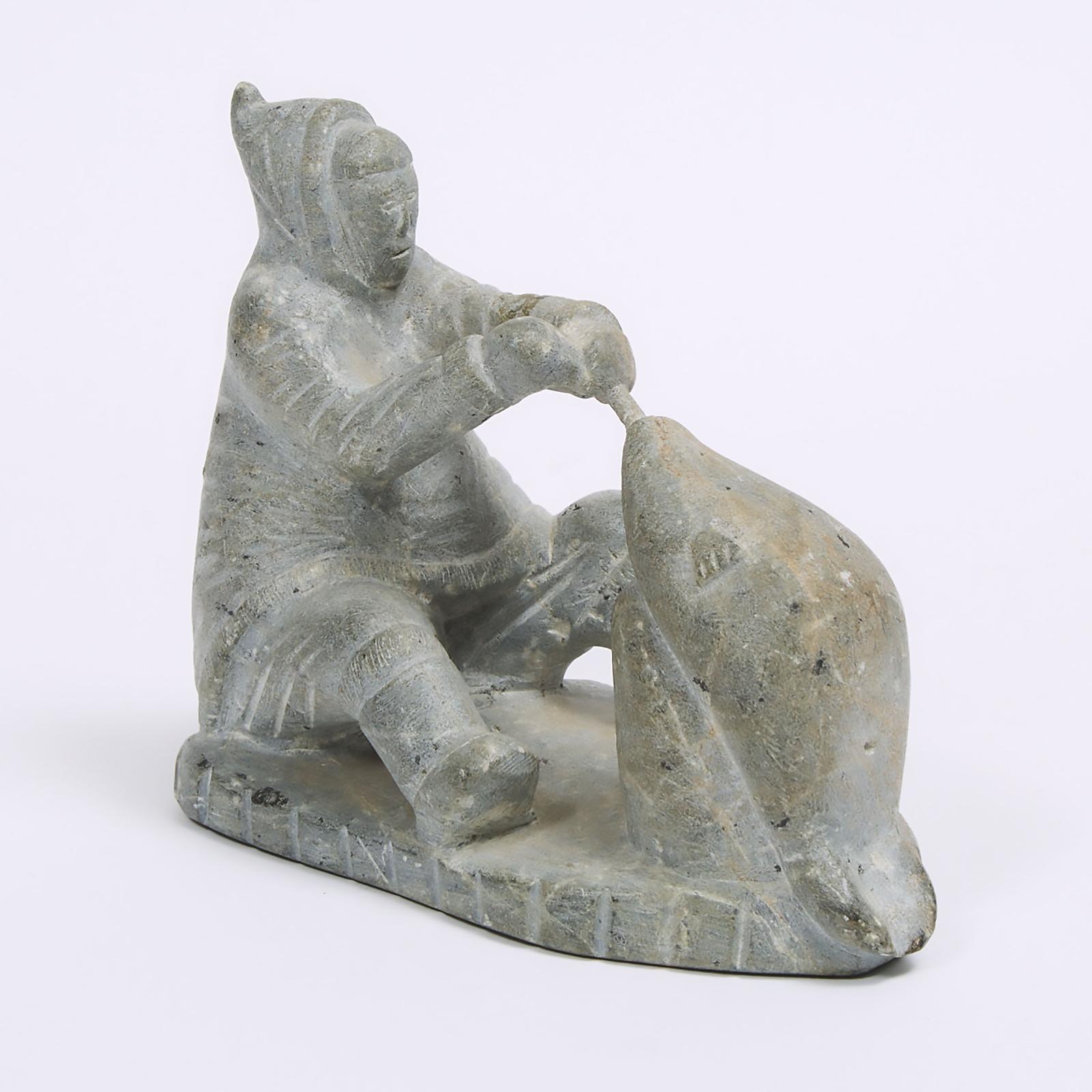 Jimmy Kakayak (1917) - Man Making An Avataq