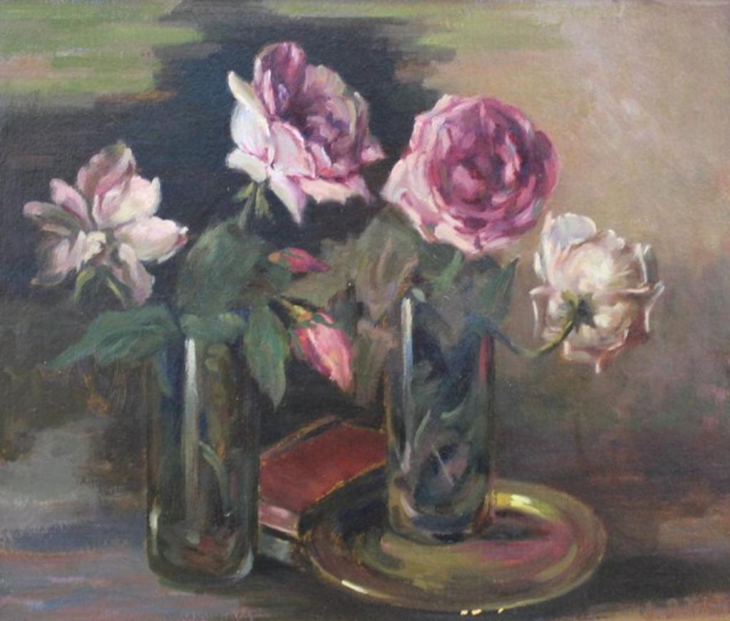 J.R. Tate (1946) - Oil on board