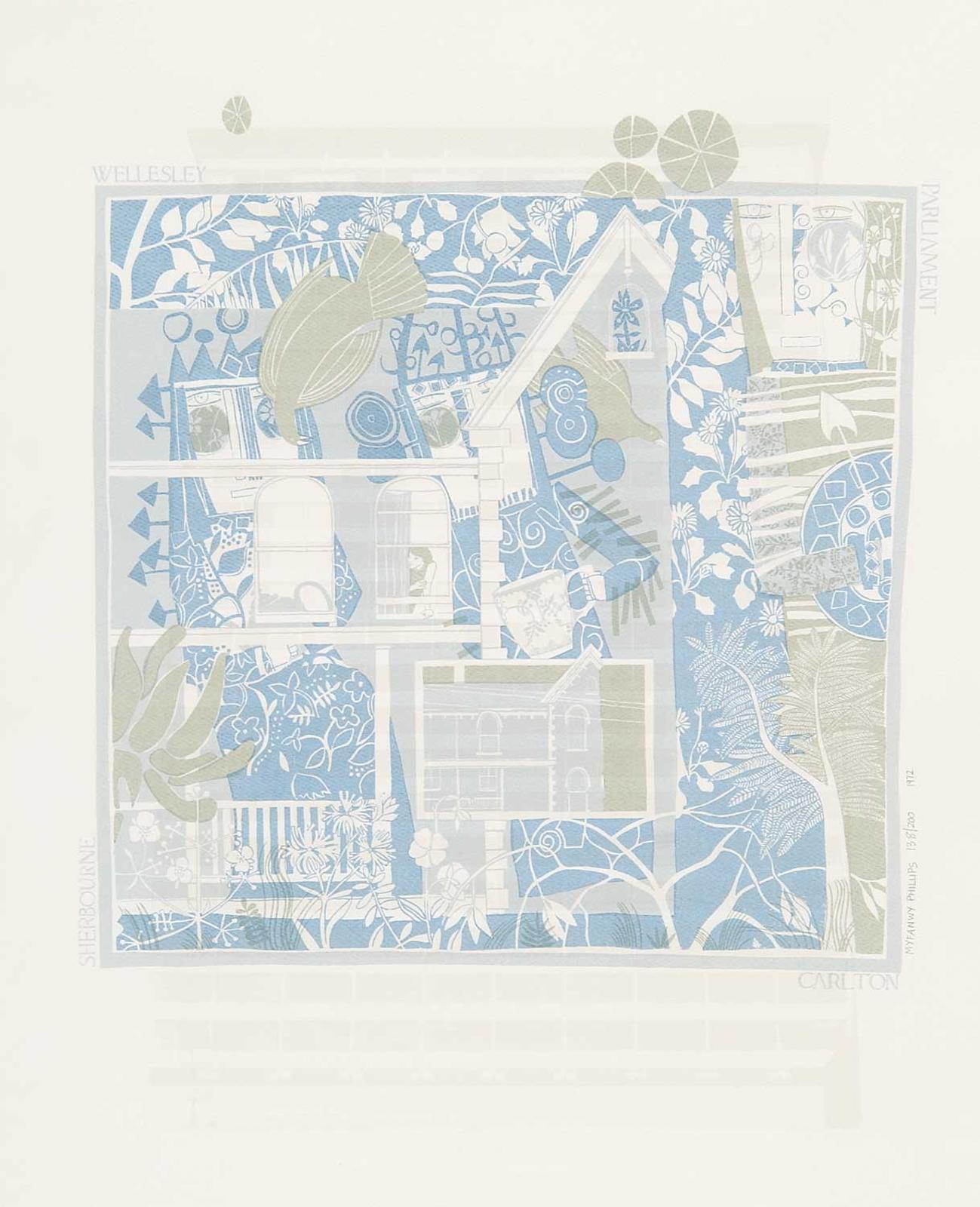 Myfanwy Phillips - Untitled - Wellesley, Parliament, Calton, Sherbourne #138/200