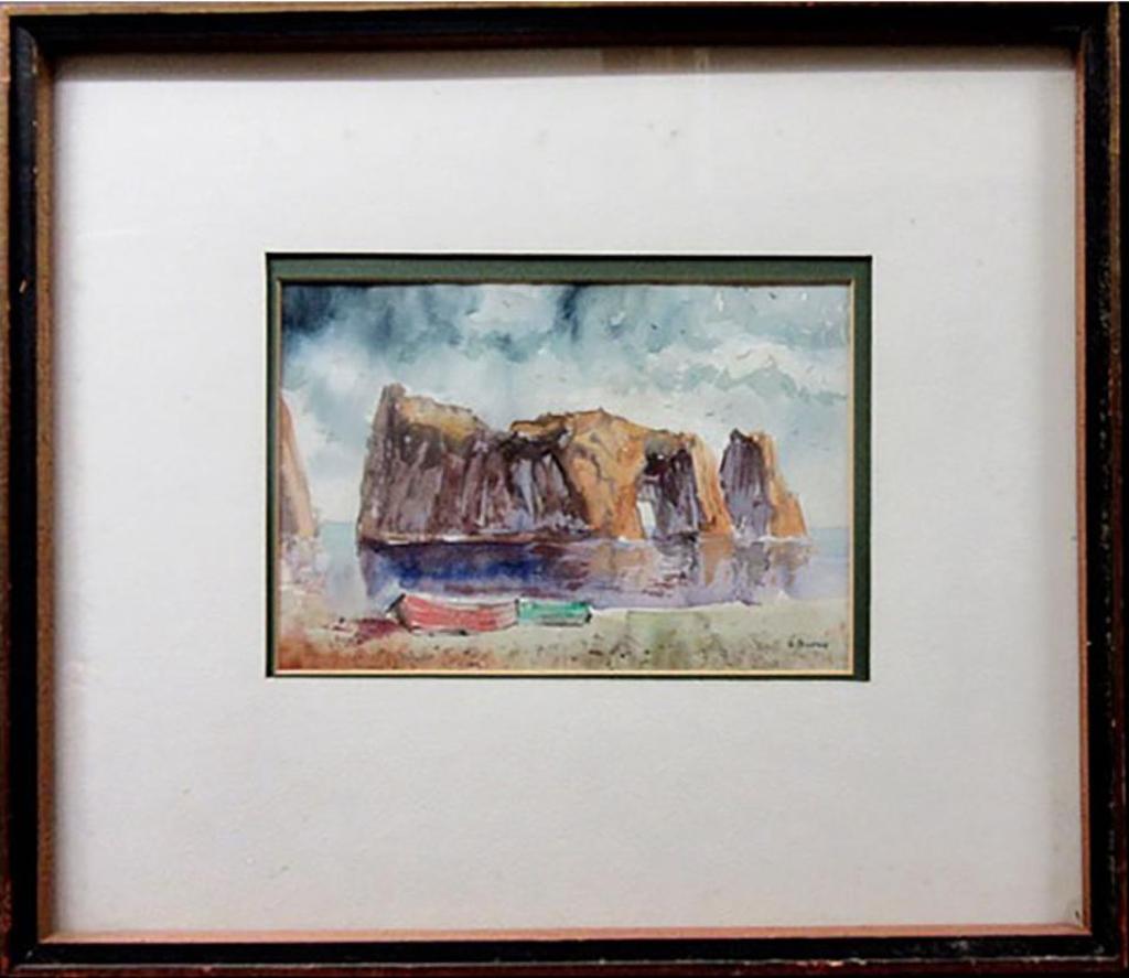 Sydney Martin Berne (1921-2013) - Perce. Gaspe - Quebec