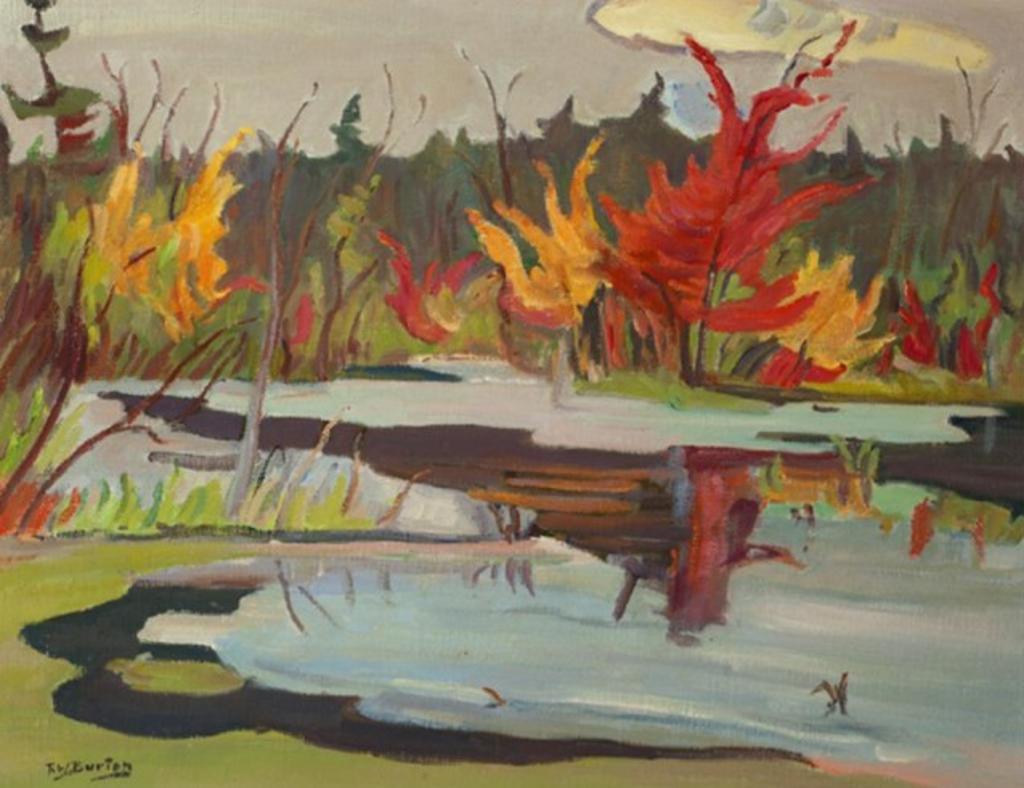 Ralph Wallace Burton (1905-1983) - Oil on canvas, signed; titled & dated 1971 on reverse