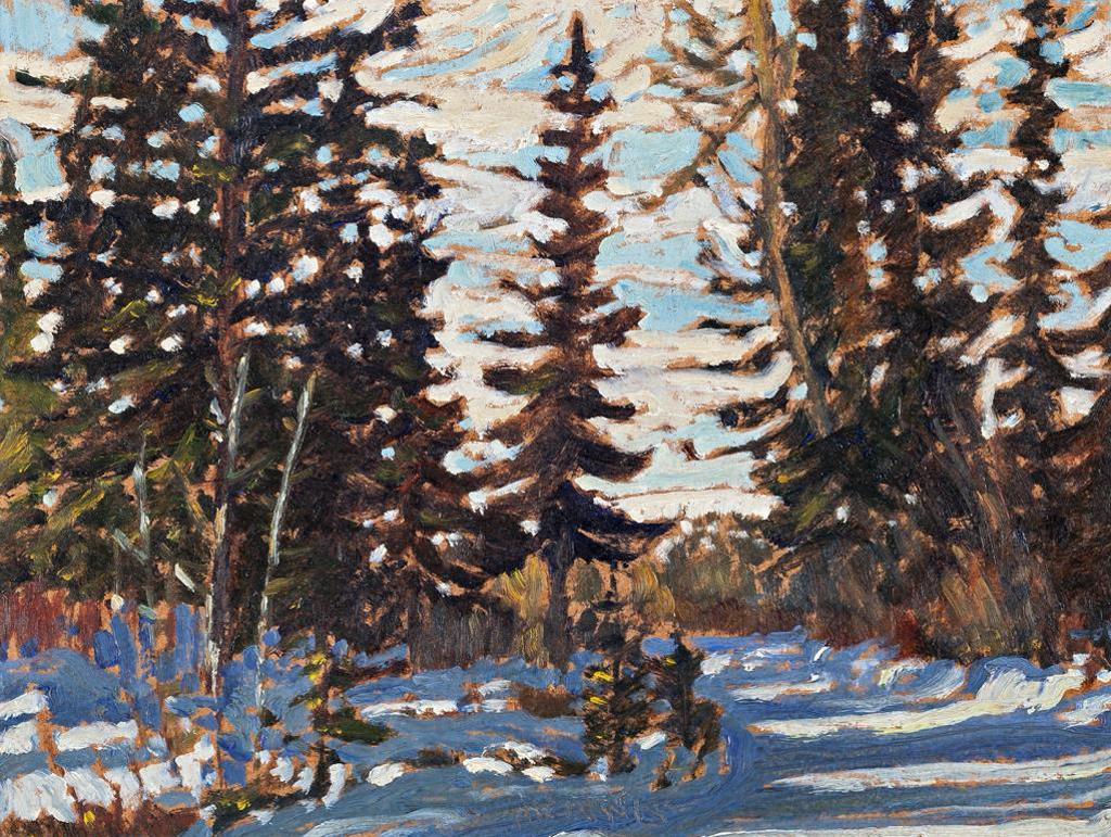 Robert Francis Michael McInnis (1942) - Winter Shadows