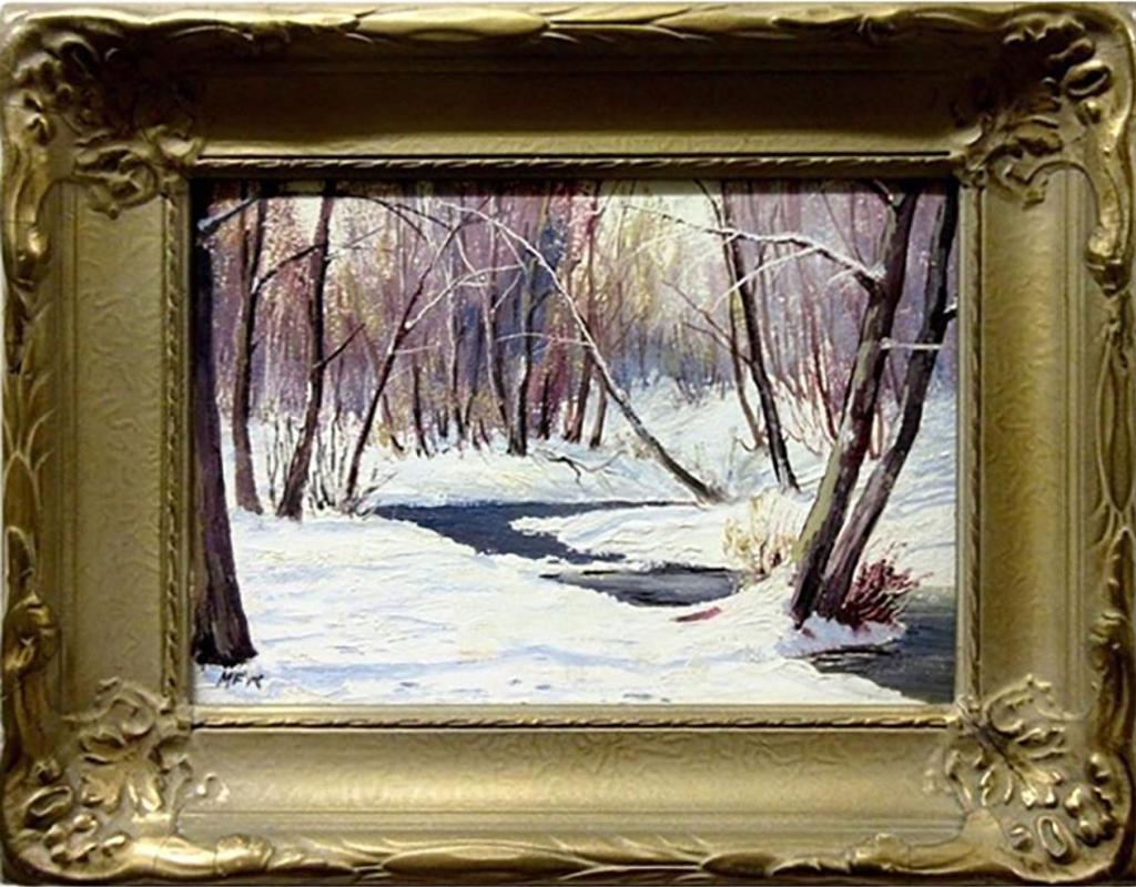 Matthew F. Kousal (1902-1990) - Winter Evening