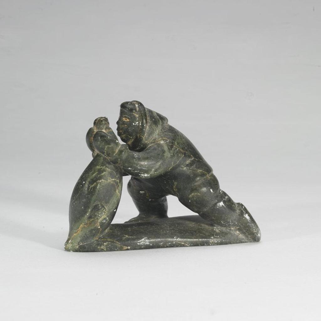 Johnny Inukpuk Jr. - Hunter Holding Seal