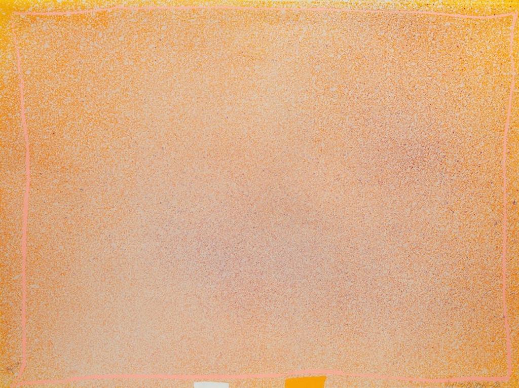 Jules Olitski (1922-2007) - Pink, yellow and white (from the Graphics Suite #2)