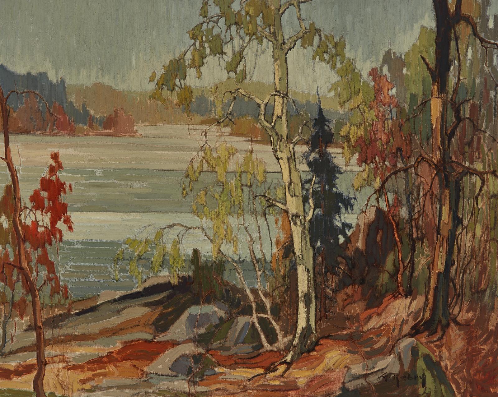 Gaston Rebry (1933-2007) - Paysage D'automne, 1983
