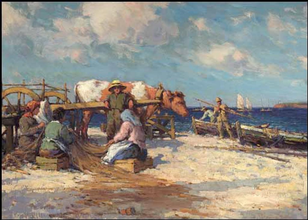 Farquhar Mcgillivray Strachan Stewart Knowles (1859-1932) - East Coast Fisherman