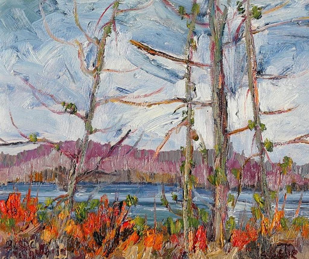 Fernand Labelle (1934-2012) - Un Matin De Septembre Dans Le Parc Algonquin