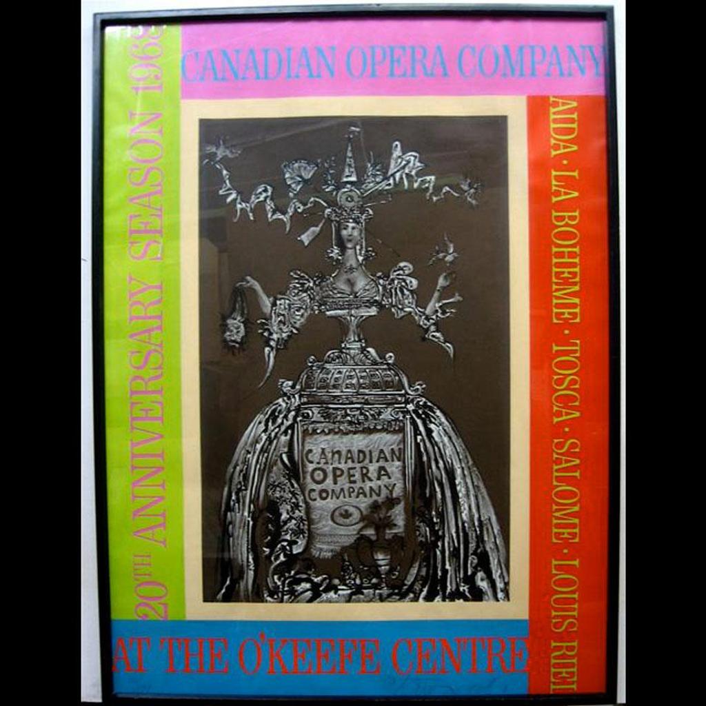 Harold Barling Town (1924-1990) - Canadian Opera Company - 20th Anniversary Season 1968