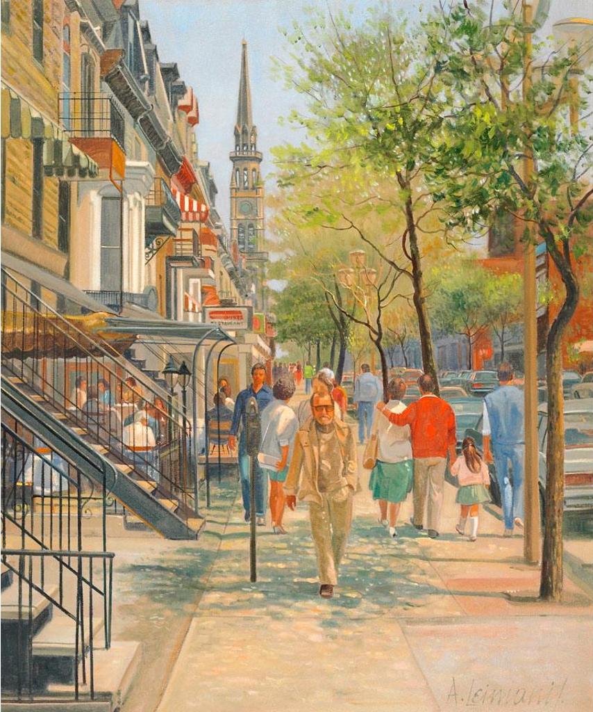 Andris Leimanis (1938) - Midi, Rue St. Denis