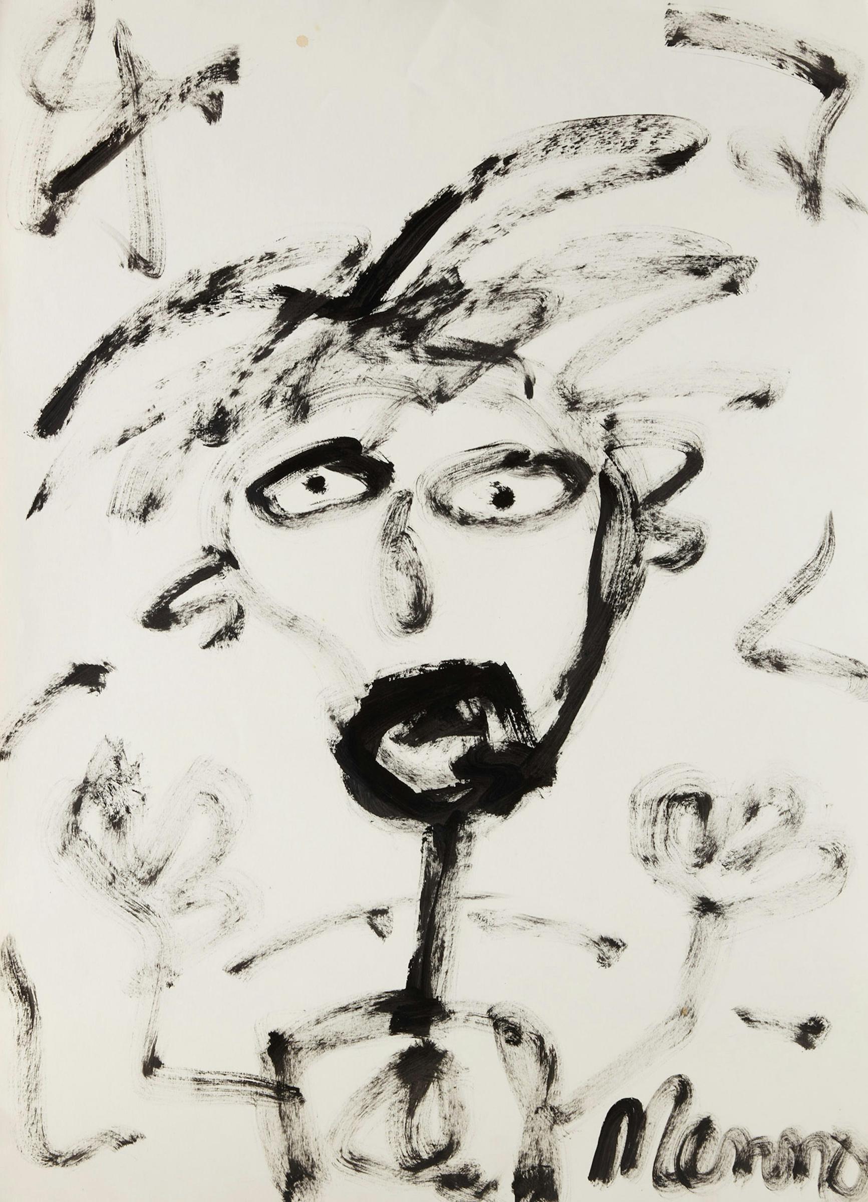Menno Krant (1950) - Two Abstract Figures
