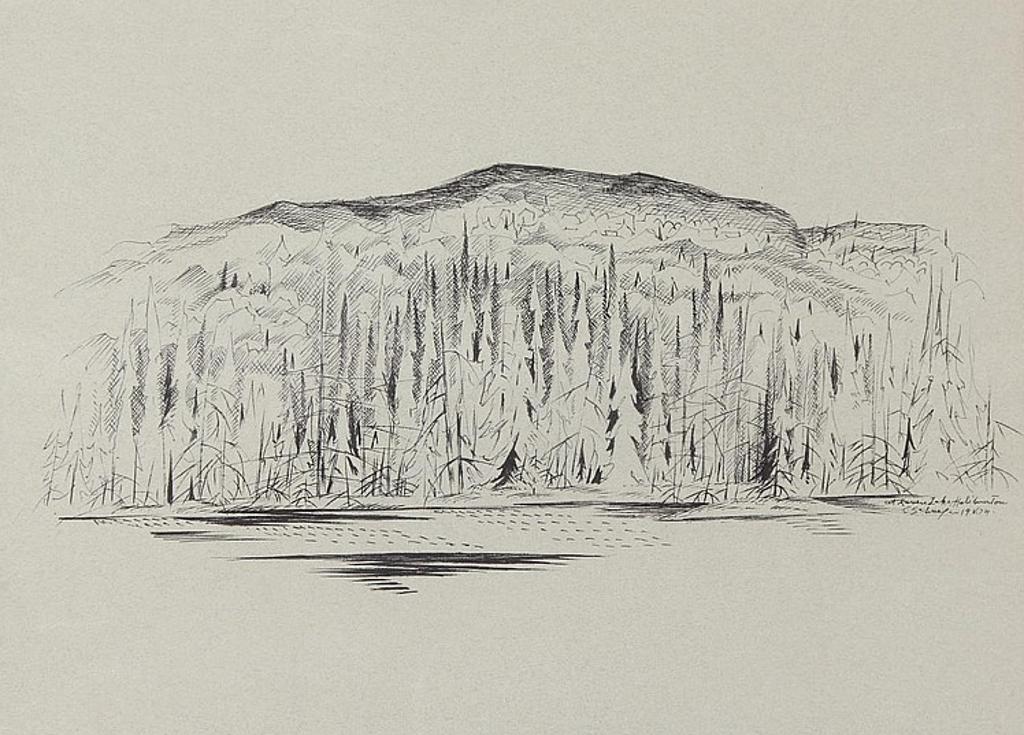 Carl Fellman Schaefer (1903-1995) - At Raven Lake