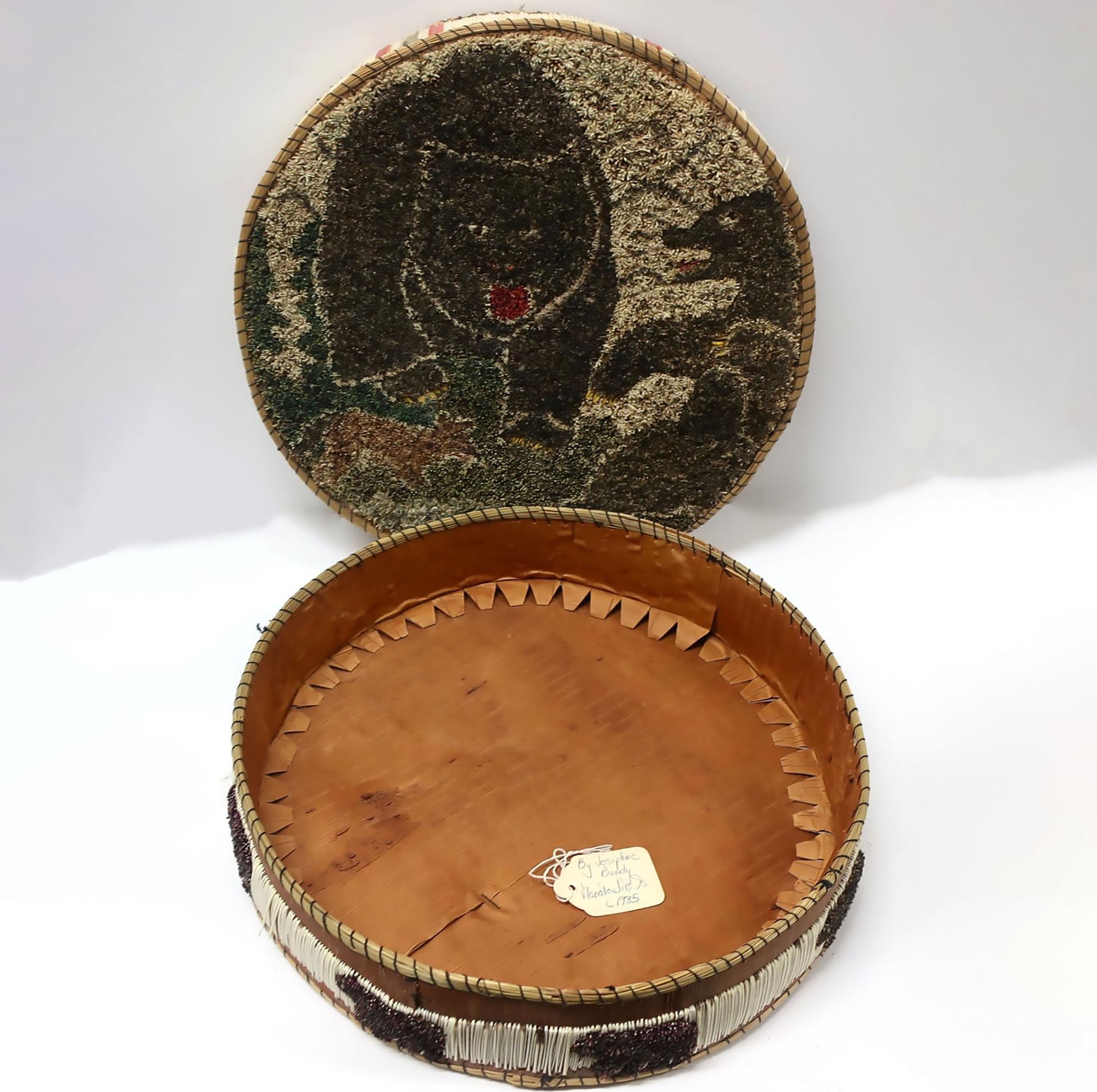 Josephine Bundy - Circular Lidded Basket