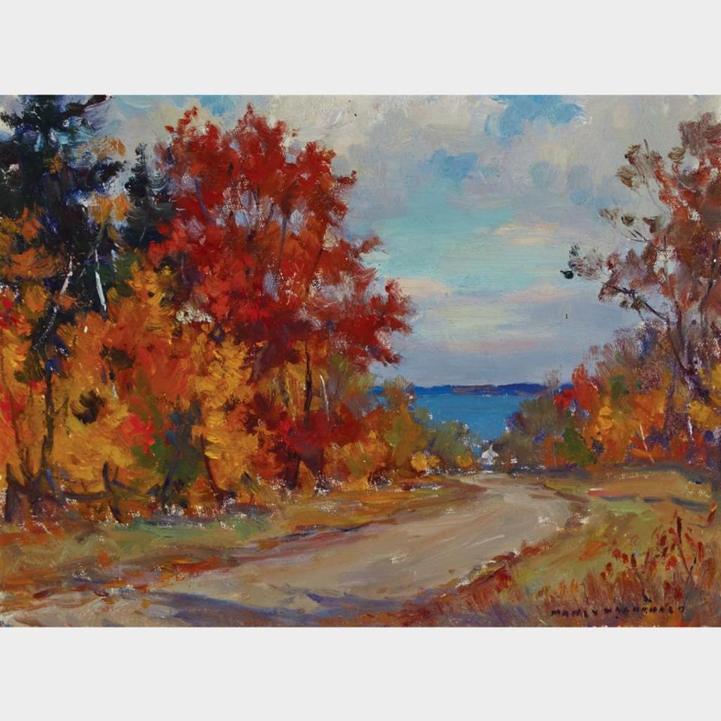 Manly Edward MacDonald (1889-1971) - Road To The Glenora Ferry
