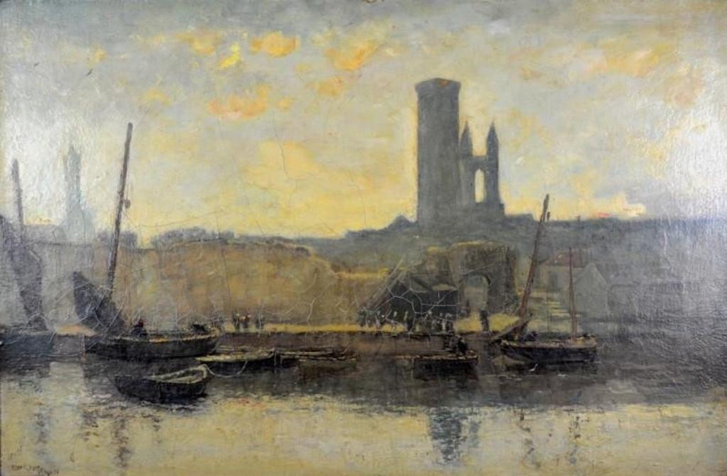 Mason Hunter (1854-1921) - Habour Scene